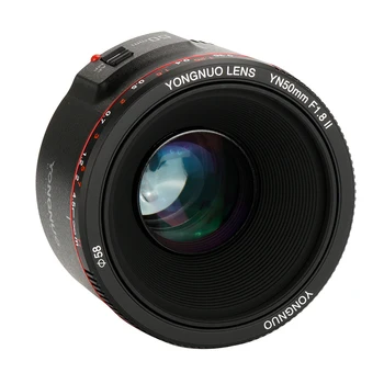 YONGNUO YN50mm F1.8 II Veľké Apertúry Auto Focus Objektív pre Canon Bokeh Vplyv Objektív pre Canon EOS 70 D 5D2 5D3 600D DSLR