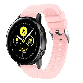 20 mm Silikónové Originálne športové hodinky pásmo Pre Galaxy sledovať active smart hodinky remienok Pre Samsung Galaxy hodiniek Výmena náramok
