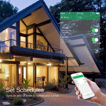 WiFi Smart Plug Zásuvky 2 v 1 Tuya Diaľkové Ovládanie domácich Spotrebičov Pracuje s Alexa Domovská stránka Google Č Hub Potrebné prepnúť Stýkače
