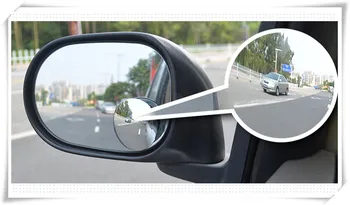 360-Stupňový Auto Styling Zozadu široký uhol, konvexný blind spot zrkadlo na ACURA mdx rdx tl tsx rl zdx integra rsx tlačidlo príslušenstvo