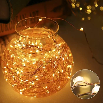 2 ks Nepremokavá String Svetla, ako 100 LED Vianočné Osvetlenie Led Reťazec, Svetlá, Vianočné Dekorácie, Osvetlenie, Vonkajšie/Vnútorné