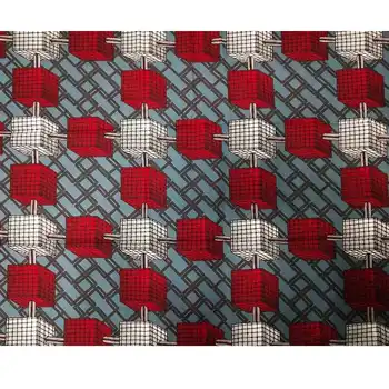 Nigérijský červené a biele klub afriky ankara reálne mäkký vosk tlač batik vosk textílie,nové bavlna afriky oblečenie materiálu