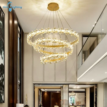 Moderné Crystal Prívesok Luster Svetlá, Lampy, Obývacia Izba LED Osvetlenie Lustre Prívesok Luxusné Závesné Svietidlo Crystal
