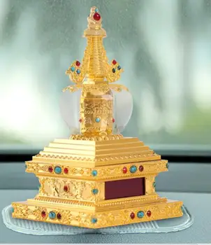 Crystal stupa kreatívne plavidlá dekorácie