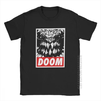 Doom T-Shirt Mužov Retro Hry Barbara Thulsa Kult Hada Úžasné Muž Tees Bavlna Tričko Grafický Dizajnér Oblečenie