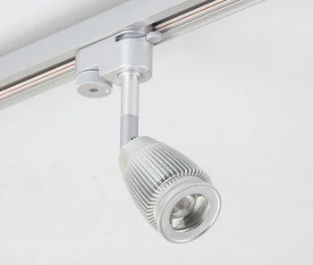 COB LED CREE Sledovať svetlo zoomovateľnom stmievateľné Spot light Vysoké CRI Stropu nadol lampy, Múzeum, Galéria umenia Stravovanie osvetlenie 3W