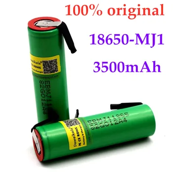 10-50PCS Originálne INR 18650 MJ1 3500 MAH 10A DESCARGA li-iony MJ1 18650 bateria C Lula de 3500 MAH baterias + DIY nicke