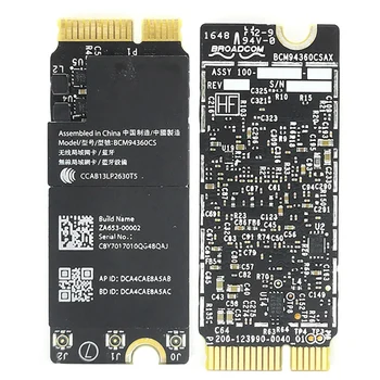 Pre A1398 A1425 A1502 Apple Computer 2.4 G+5G Dual Frequency Bluetooth 4.0 BCM94360CS Gigabit Bezdrôtovej Sieťovej Karty