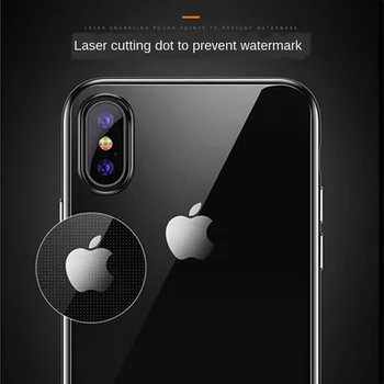 Telefón puzdro pre Apple iPhone 11 Pro Max 6/7/8 Plus X XR XS MAX Transparentné elektrolyticky pokrývajú Silikónové Drop-Odolný Kryt
