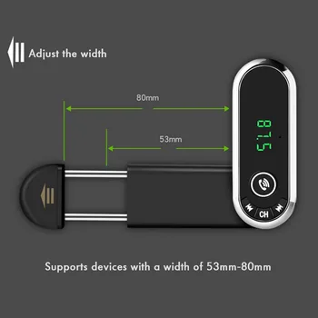 TAIHONGYU Multifunkčné Auto Bluetooth s Držiakom Bezdrôtové Handsfree Hovor Reproduktor Nabíjačku Hudba MP3 Auta FM launcher Príslušenstvo