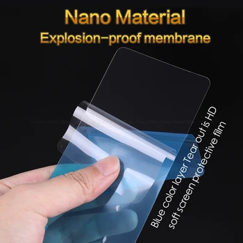 2 ks Nano proti Výbuchu Clear Screen Protector Pre HuaWei Y9 Y6 Y7 Y5 Predseda Pro 2019 2018 Mäkký Ochranný Film