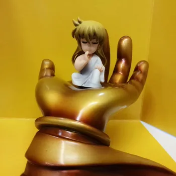 Anime Handričkou Saint Seiya Mýtus Handričkou Zlato Svätých detstva Panna Shaka PVC Akcie Obrázok T30