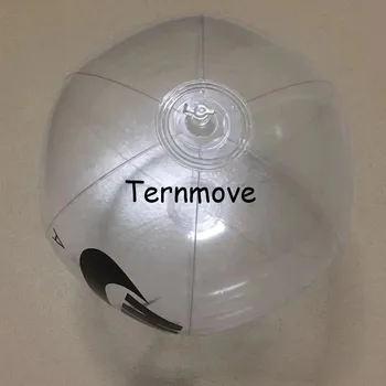 Nafukovacie jasné, nafukovacia lopta s logom reklamného materiálu pvc transparentné obrie vodné hračky loptu závesné dekorácie balón