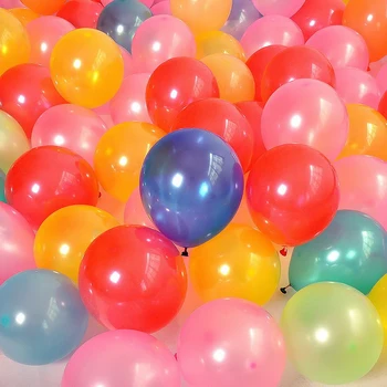10pcs/lot 10 inch Čierna Farba, Latexové Balóny, Nafukovacie Vzduchu Lopty Pre Svadobné Dekorácie Deti Happy Birthday Party Dodávky