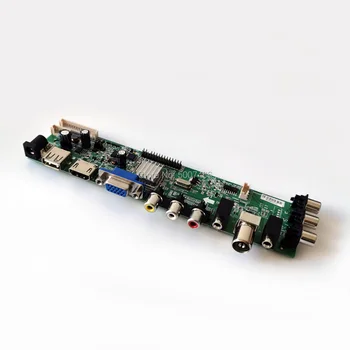 40 Pin pre B140RW01/B140RW02/B140RW03 LCD panel univerzálny ovládací karty auta 1600*900 digitálny signál LVDS 3663 DVB USB+VGA+AV