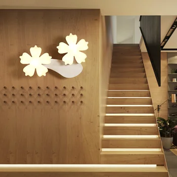 Moderný jednoduchý led steny v obývacej izbe lampa osobnosti tvorivý koridoru lampa chodby, nástenné lampy, nočné lampy, Nordic žiarivky E27