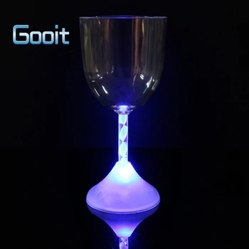 LED Piť Blikajúce Farebné poháre na Víno, Pohár Svetlo Pre Bar Strany