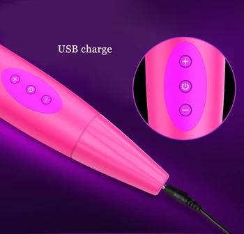 Nové AV Vibrátor Rod Čarovná Palička Mager G Mieste Stimulátor Vibračné Dildo USB Nabíjateľné Dospelých Masturbácia, Sexuálne Hračky Pre Ženy
