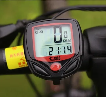 Bicykel Multifunkčné Počítač Požičovňa nepremokavé Stopky Rýchlomer LCD Displej BICYKEL Cestný Bicykel Vonkajšie Športové Príslušenstvo 456AE