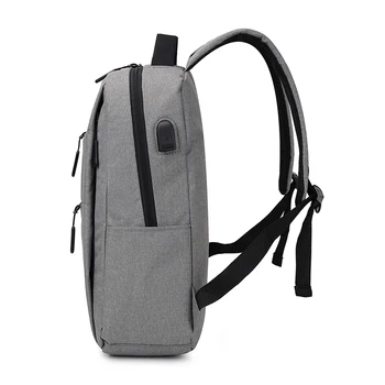 Anti theft USB bagpack 15.6 na 17inch notebook batoh pre Ženy, Mužov, školské tašky Žena Muž Cestovné Mochila