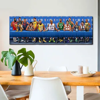 Klasické Basketbalová Hviezda Plagát, Kreatívne Steny Umelecké Plátno Na Maľovanie Obývacia Izba, Spálňa Decor Chlapec Darček