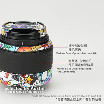 Prémiový Objektív, Obtisky Kože Pre Fuji XC35mm f2 Chránič Zábal Anti-scratch Nálepku Krytu Prípade