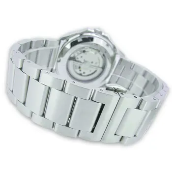 44 MM parnis Black dial dátum svetelný sapphire crystal miyota automatické pánske hodinky