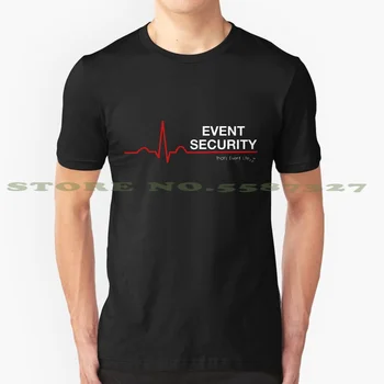 Podujatie Medicíny Bezpečnosti Ekg Štýl ( Biele / Červené ) Čierne Biele Tričko Pre Mužov, Ženy Thatseventlife Ošetrovateľskej Darček Emt Darček