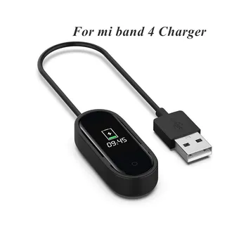 Nabíjačka Pre Xiao Mi Band 4 Náhradný Kábel USB Nabíjanie Káble, Adaptér, Smart Náramok Príslušenstvo Pre Mi band 4 Nabíjačky