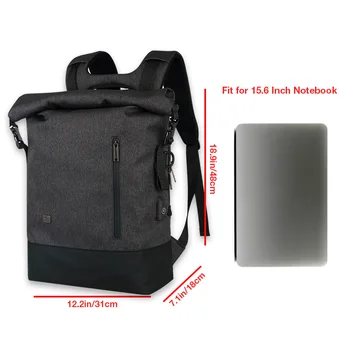 Cestovný Batoh Aiti Krádež Mužov Cestovné Tašky Laptop Backpack 15.6 Muž Nepremokavé USB Ročník Notebook Schoolbags Dospievajúcich Chlapcov