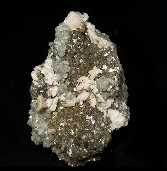 1316g Prírodný Kameň, Kremeň Arsenopyrite Kalcitu Dolomit Minerálne sklo Vzorky Zo Vnútorné Mongolsko A3-5