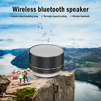 Prenosné LED Bluetooth Bezdrôtový Reproduktor Mini Super Bass pre iPhone, iPad, Samsung NC99