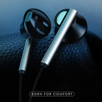 Hi-Fi 6D Stereo Extra Basy Káblové Slúchadlá Príslušenstvo Mikrofón s 3,5 mm Jack, Do Uší Pre iphone Samsung Huawei Xiao MP3