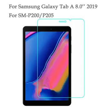 9H Tvrdeného Skla pre Samsung Galaxy Tab 8.0-P205 P200 Screen Protector Film Kartu 8.0 2019 SM-P200 SM-P205