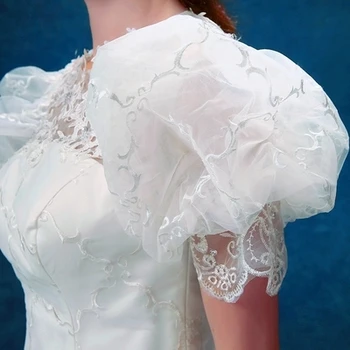 Krásne krátke lolita alice cosplay bublina rukáv plesové šaty, stredoveké šaty Renesancie šaty kráľovná Viktoriánskej šaty/Belle Loptu