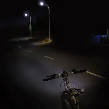 Bicykel predné svetlo Super Jasná USB Nabíjateľné Bicykel Predné Svetlo pre Cezpoľných
