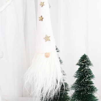 Oblečenie Pre Bábiku Anonymný Santa Gnome Bábika Ozdoby Na Vianočný Stromček Zavesiť Prívesok Vianočné Dekorácie Pre Domov Deti Hračka Navidad