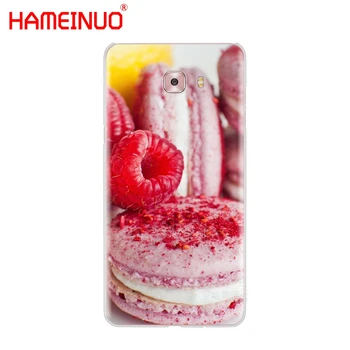 HAMEINUO potravín na Macarons Sušienky krytu telefón puzdro pre Samsung Galaxy C5 C7 C8 C9 C10 J2 PRO 2018