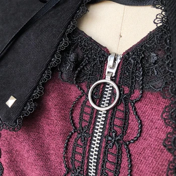 Palác princezná sladké lolita šaty retro nit elegantné vysoký pás viktoriánskej šaty kawaii dievča gothic lolita op loli cosplay