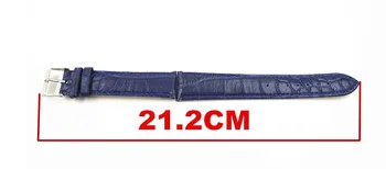 Veľkoobchod 50PCS / veľa 16 MM PU koža imitácia Bambusu zrna kožené Hodinky kapela hodinky remienok -10 farby k dispozícii -31915