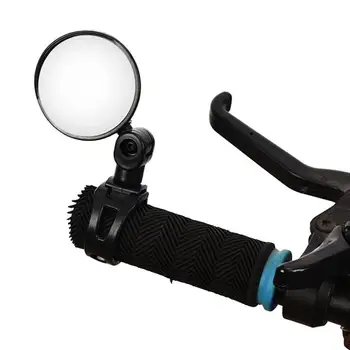 Vonkajšie Jazda Na Bicykli Spätné Zrkadlo Plastové Živice Cyklistické Vybavenie Rovinné Zrkadlo 360 Stupňov A Otáčať Rýchlo Nainštalovať