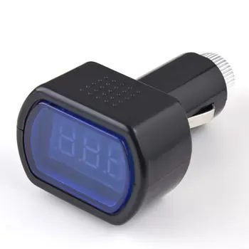 Batéria tester Automobilový voltmeter 8-30V Prenosný Digitálny Monitor Auto Voltmeter Cigaretový Zapaľovač Napätie Panel Meter