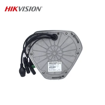 HIKVISION DS-2CD63C2F-JE Čínska Verzia 12MPX Fisheye Zobrazenie IP Kamera Podporuje ONVIF Karta SD, PoE IČ 360 Stupňový Výhľad