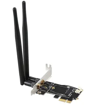 Desktop Bezdrôtové WiFi, Bluetooth, Sieťové Karty Adaptéra PCIe M. 2 Rozširujúcej Karty adaptéra wifi M. 2 NGFF