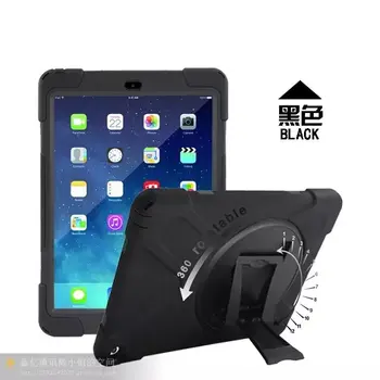 Shockproof Silikónové Pevného Plastu Hybrid Brnenie Pre iPad Vzduchu 2 puzdro Pre Apple iPAD 6 Kremíka puzdro
