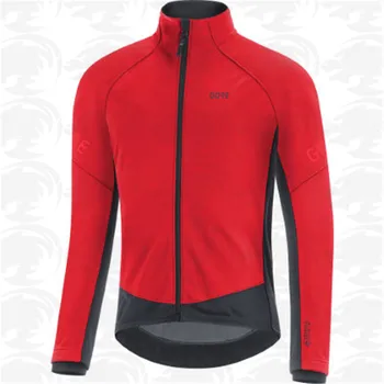 GORE 2021 cyklistické oblečenie fluorescenčné farby teplá bunda cestné cyklistické oblečenie gore replika maillot ciclismo