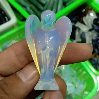 Opal Quartz Vyrezávané Anjel 2