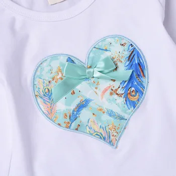Novorodenca Baby Dievčatá Oblečenie Nastaviť Topy Tričko+Nohavice+hlavový most Oblečenie Sady Zimné oblečenie pre deti, detské odevy