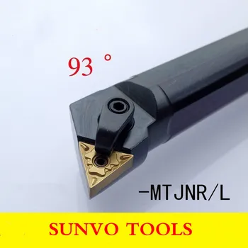 S40T-MTJNR16 MTJNL16 Lthe nástroje S40T-MCLNR12 Vnútorné sústruženie nástroj použiť TNMG160404 MA VP15TF karbidu vložky