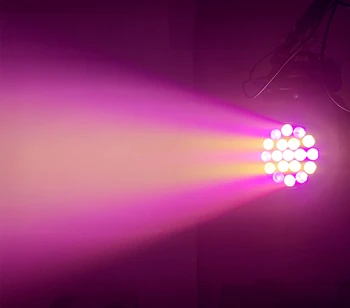 4in1 Letu Prípade 19x15W LED Zoom Lúč Umývanie Pohyblivé Hlavy svetla RGBW 4in1beam Profesionálne DJ/Bar LED Fáze DMX512 dj Svetlá
